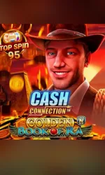Cash Connection Golden Book of Ra Top Spin Max RTP Logo